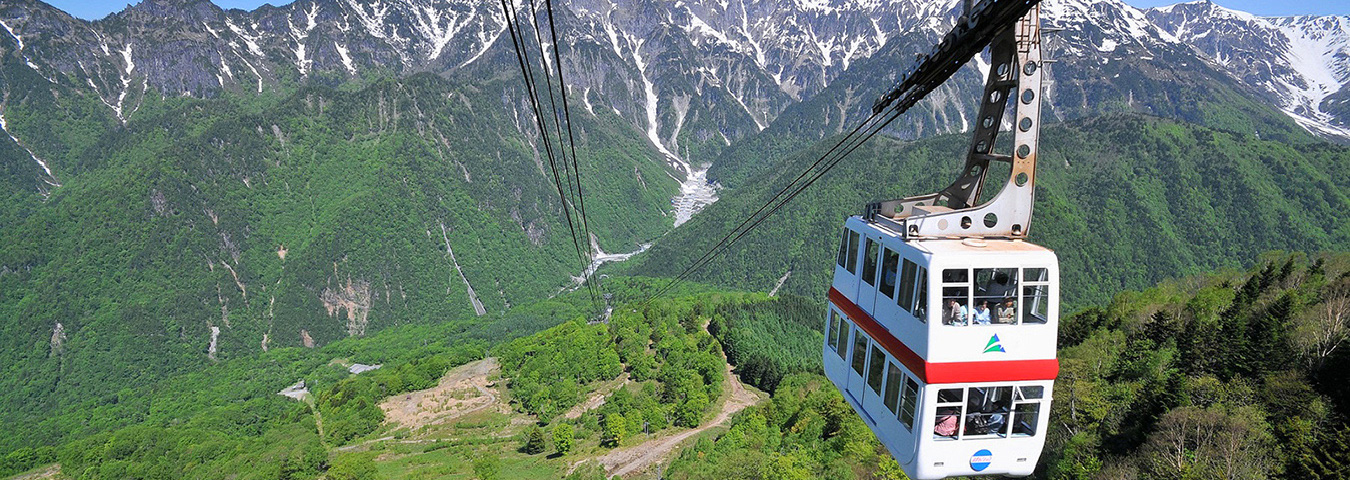 北アルプスを一望する個性豊かな5つの温泉地へ