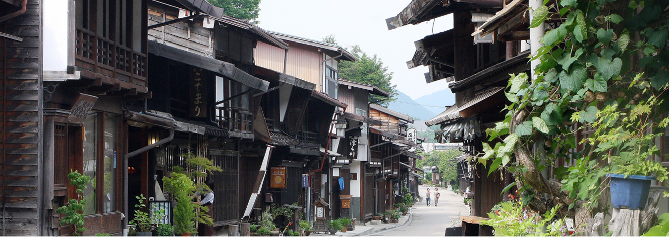 伝統工芸や江戸の町並みが残る宿場町 奈良井・薮原