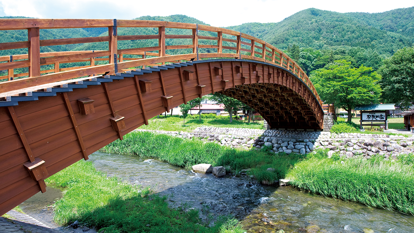 【奈良井・薮原】木曽の大橋
