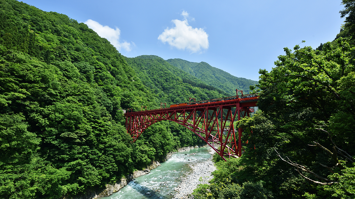 黒部峡谷トロッコ電車