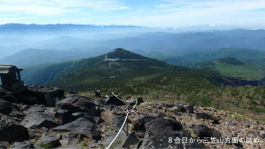王滝口登山道
