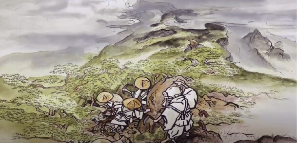 普寛(ふかん)行者、王滝口登山道を開道